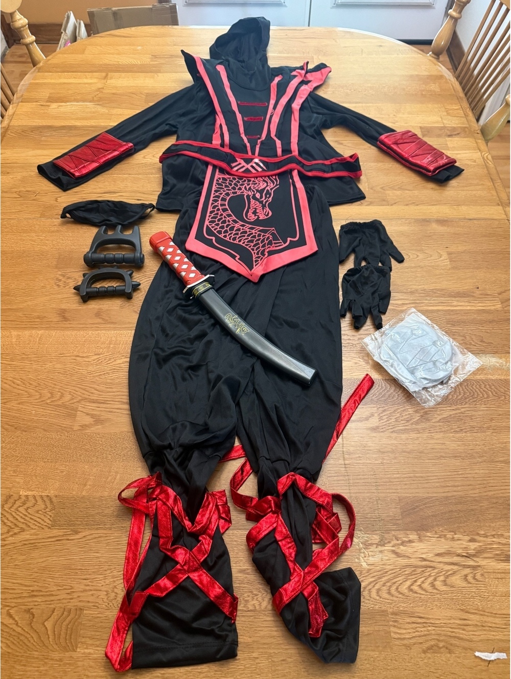Jazgrom Ninja Deluxe Child Costume, Size Mediu